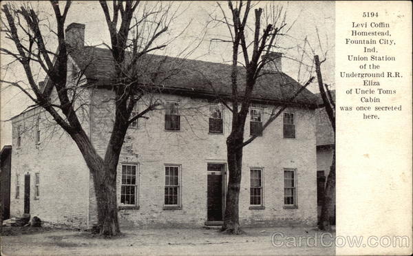 Levi Coffin Homestead Fountain City Indiana