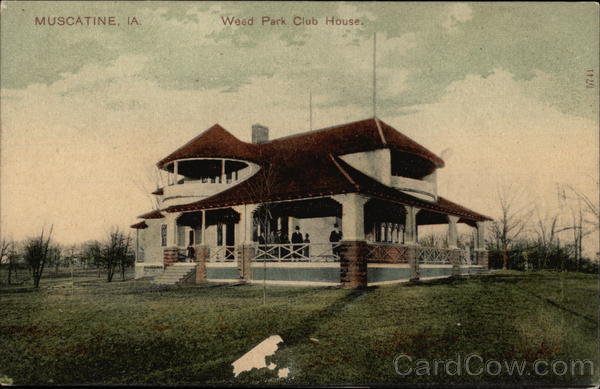 Weed Park Club House Muscatine Iowa