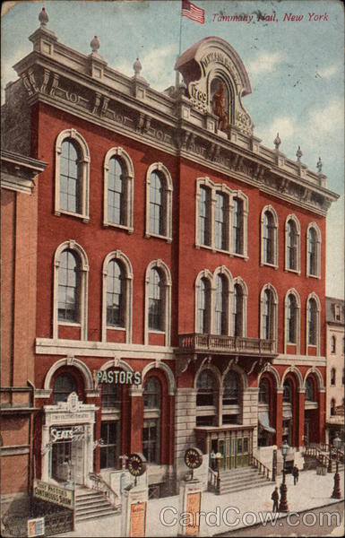 Tammany Hall New York