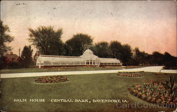 Palm House, Central Park Davenport Iowa