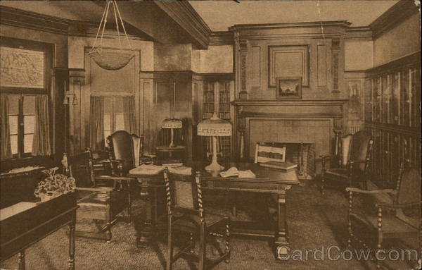 Mary Andrews Clark Home Y.W.C.A. - The Library Los Angeles California