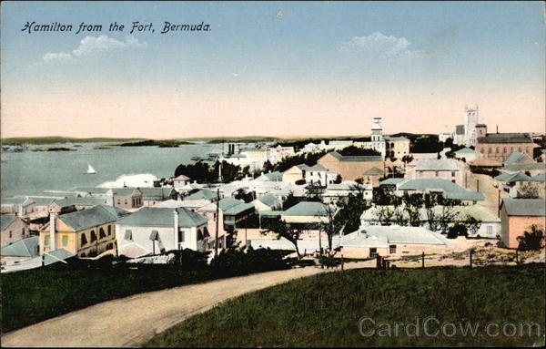 City from the Fort Hamilton Bermuda
