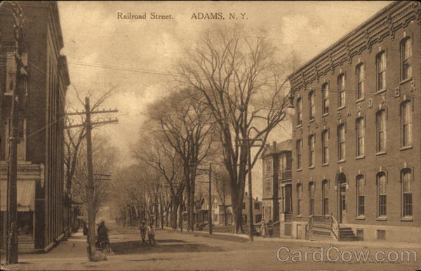 Railroad Street Adams New York
