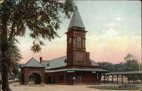 R.R. Station Woburn Massachusetts