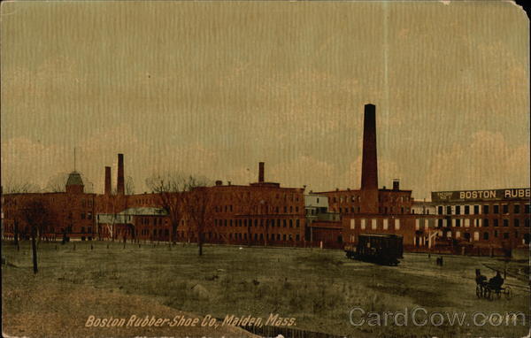 Boston Rubber Shoe Co Malden Massachusetts