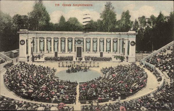 The Greek Amphitheatre San Francisco California