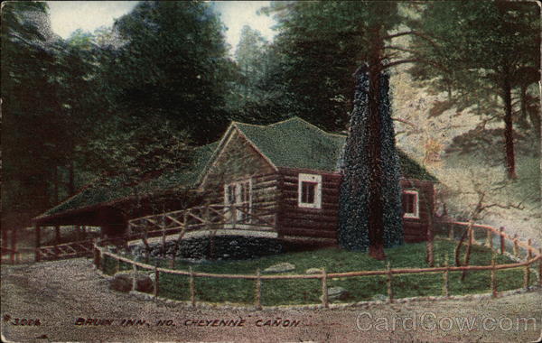 Brown Inn, No. Cheyenne Canon Colorado Springs