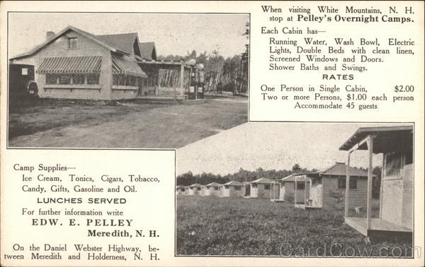 Pelley's Oernight Camps Meredith New Hampshire