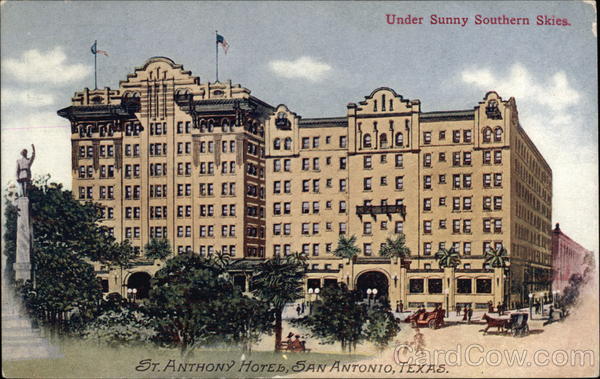St, Anthony Hotel San Antonio Texas