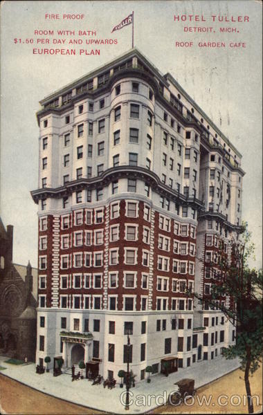 Hotel Tuller Detroit Michigan