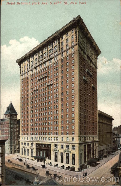 Hotel Belmont, Park Ave. & 42nd St New York, NY