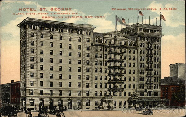 Hotel St. George Brooklyn Heights New York