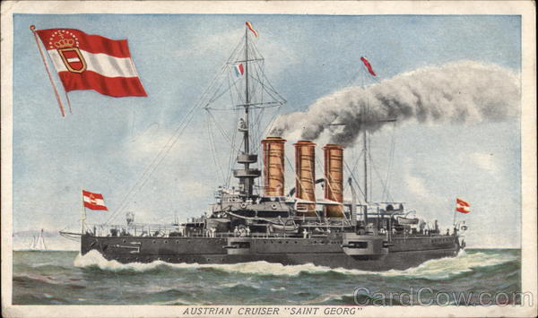 Austrian Cruiser Saint Georg Boats, Ships