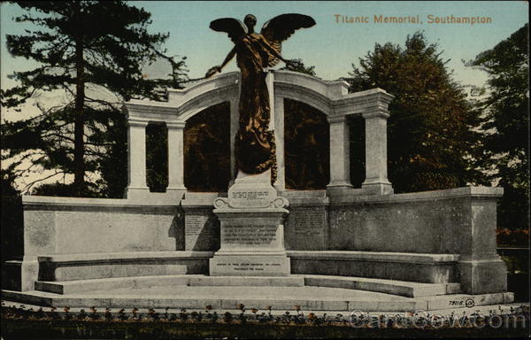 Titanic Memorial Southampton England Hampshire