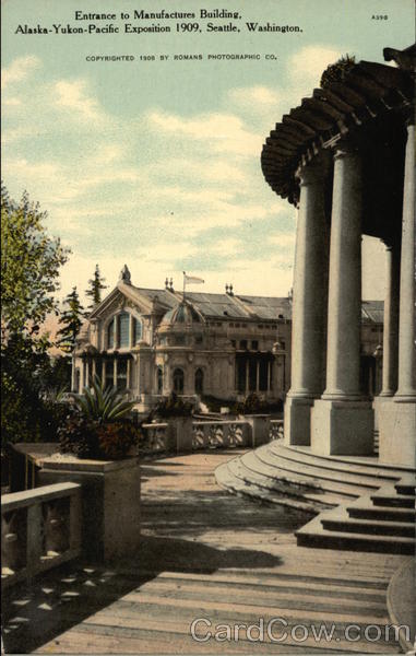 Entrance to Manufacturing Building Seattle Washington