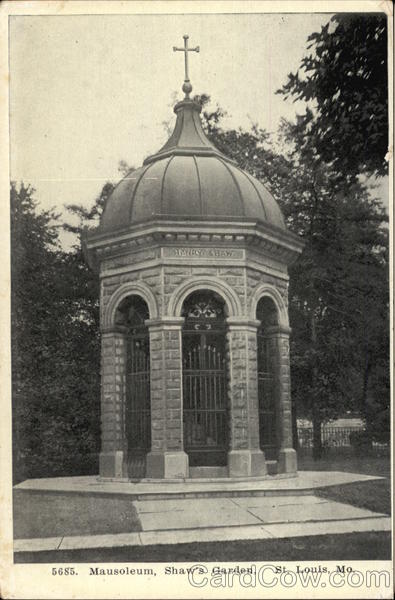Shaw's Garden - Mausoleum St. Louis Missouri