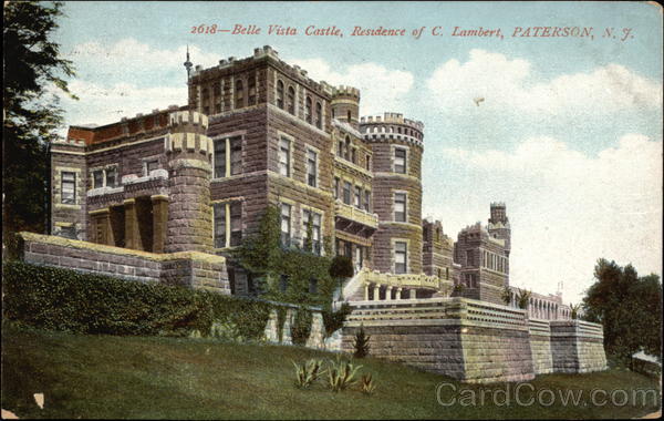 Belle Vista Castle, Residence of C. Lambert Paterson New Jersey