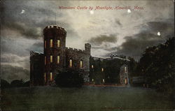 Winnikeni Castle by Moonlight Postcard