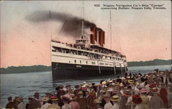 Niagara Navigation Co.'s Ship "Cayuga Postcard