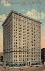 New City National Bank Building Omaha, NE Postcard Postcard