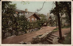 Pocono Manor Cottage Pennsylvania Postcard Postcard