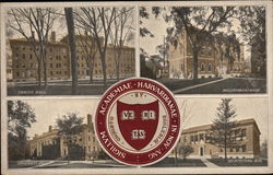 Views of Harvard Postcard