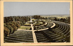 The Soldier's National Cemetery Gettysburg, PA Postcard Postcard