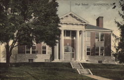 High School Lexington, VA Postcard Postcard