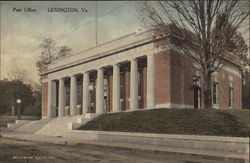 Post Office Lexington, VA Postcard Postcard