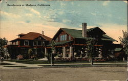 Residences Postcard