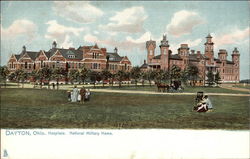 Hospitals, National Military Home Dayton, OH Postcard Postcard
