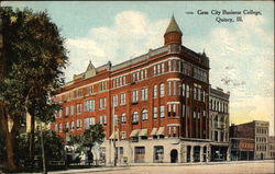 Gem City Business College Quincy, IL Postcard Postcard