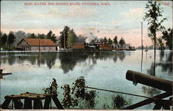 High Water at Des Moines River High Water at Des Moines River