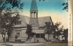 The "Methodist" Church Postcard