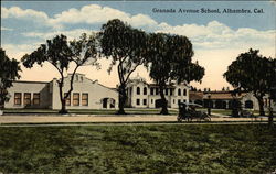 Granada Avenue School Postcard