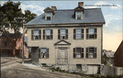 Old Lafayette House Marblehead, MA Postcard Postcard