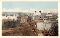 Pueblo de Isleta New Mexico Postcard Postcard