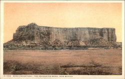 Mesa Encantada - The Enchanted Mesa New Mexico Postcard Postcard