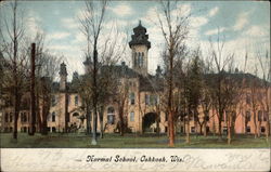 Normal School Oshkosh, WI Postcard Postcard