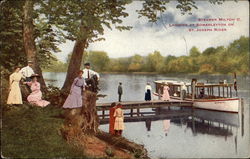Steamer Milton D Postcard