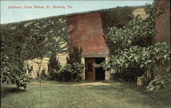 Jefferson Davis Prison Fort Monroe, VA Postcard Postcard