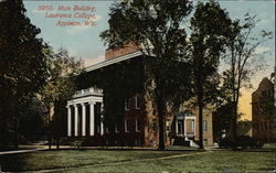 Main Building at Lawrence College Postcard