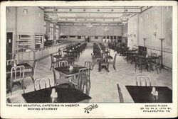 Kugler's Cafeteria Postcard