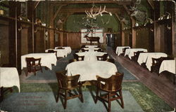 Hunter's Room, Silver Grill Hotel Postcard