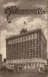 Davenport Hotel Spokane, WA Postcard Postcard