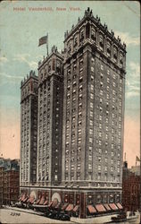 Hotel Vanderbilt New York, NY Postcard Postcard