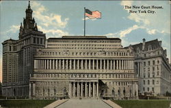 The New Court House New York, NY Postcard Postcard