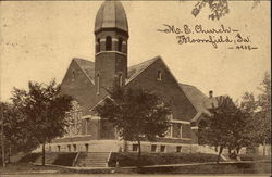 M.E. Church Bloomfield, IA Postcard Postcard