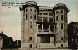 Masonic Temple Hammond, IN Postcard Postcard