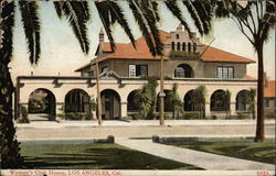 Woman's Club House Postcard